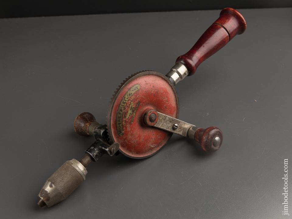 MILLERS FALLS No. 38 Single Speed Egg Beater Hand Drill with Decal - 89272