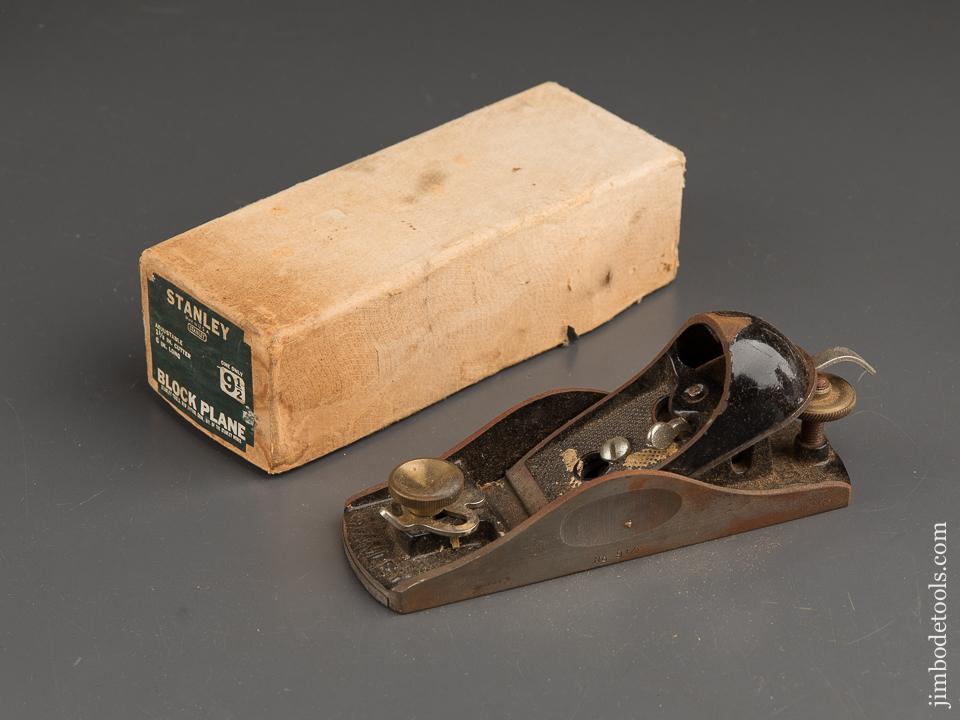 STANLEY No. 9 1/2 Block Plane in Original Box - 89273