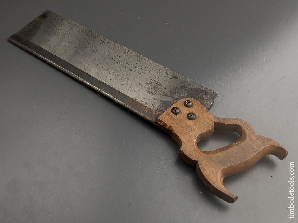 LIKE NEW 12 point 14 inch Rip DISSTON/JACKSON Back Saw - 89291