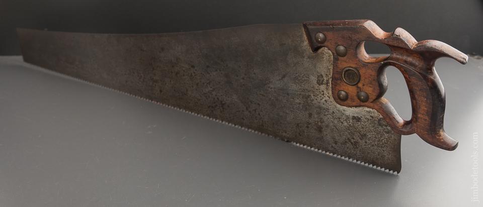 5 1/2 point 28 inch Rip DISSTON D8 Thumb Hole Hand Saw - 89295