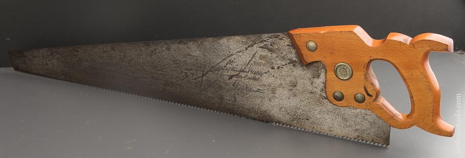 5 1/2 point 26 inch Rip DISSTON D7 Hand Saw - 89296