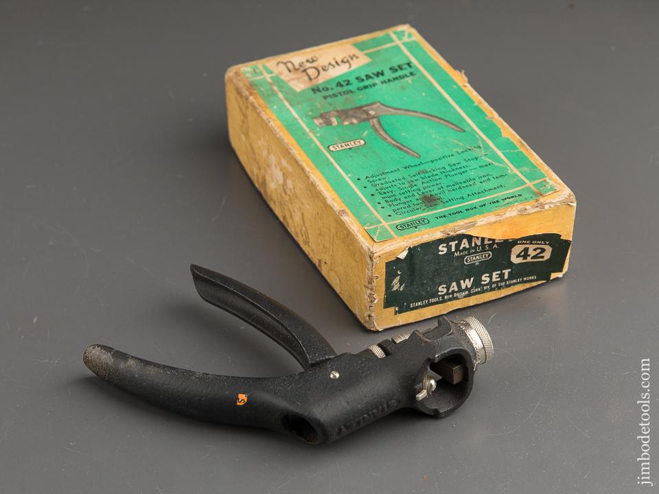 STANLEY No. 42 Saw Set in Original Box - 89298