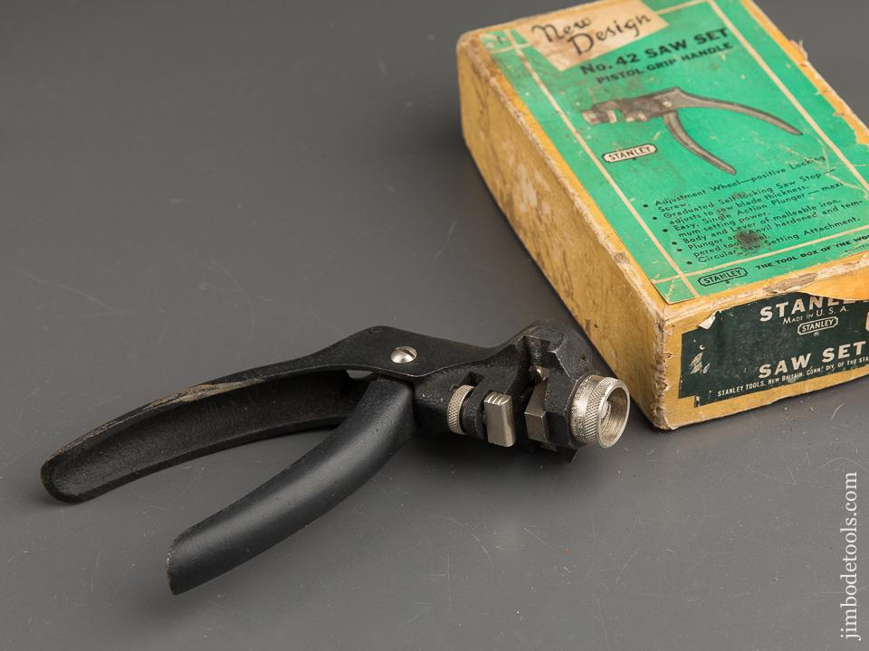 STANLEY No. 42 Saw Set in Original Box - 89298