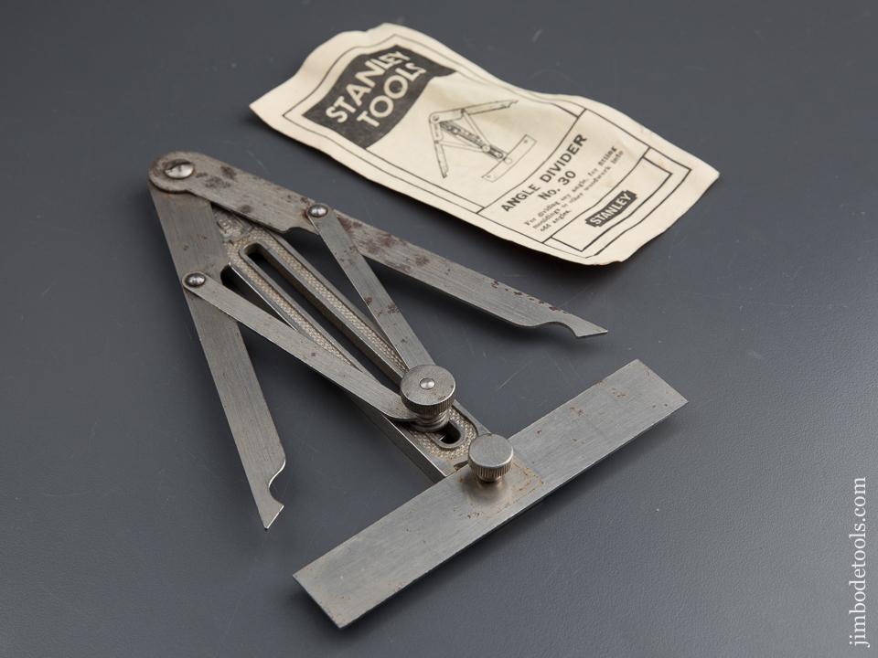 STANLEY No. 30 Angle Divider with Instructions - 89309