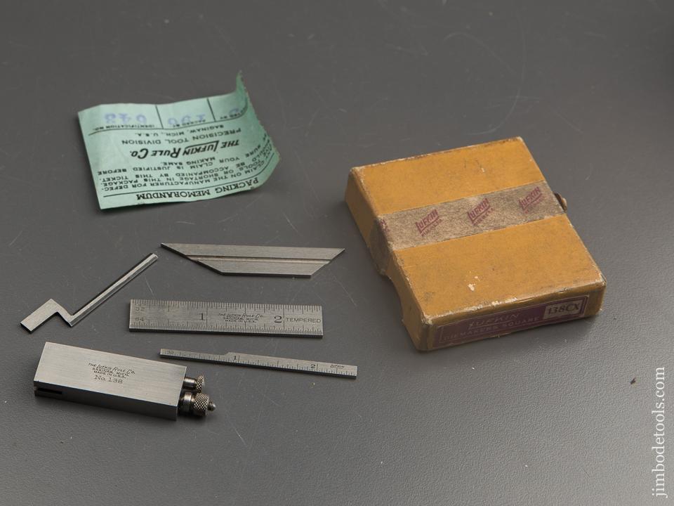 LUFKIN No. 138CX Diemaker's Square in Original Box - 89310