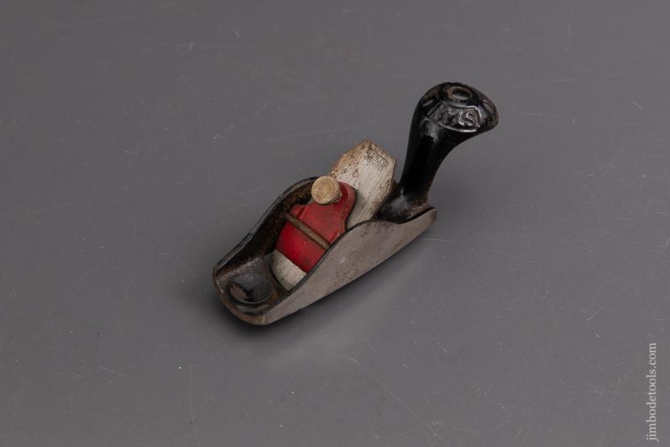 STANLEY No. 100 1/2 Round Bottom Tail Handled Block Plane - 89359