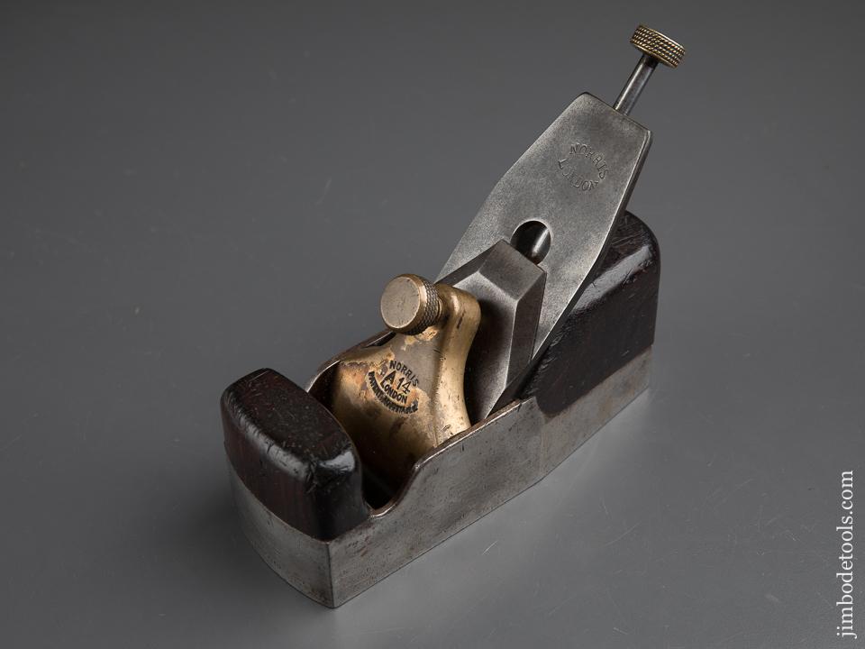 Rare! NORRIS A14 Smooth Plane Pre-War GOOD+ - 89372