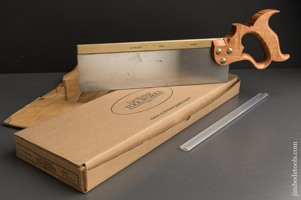 UNUSED! 10 point 12 inch Rip LIE-NIELSEN Tenon Saw in Original Box - 89376