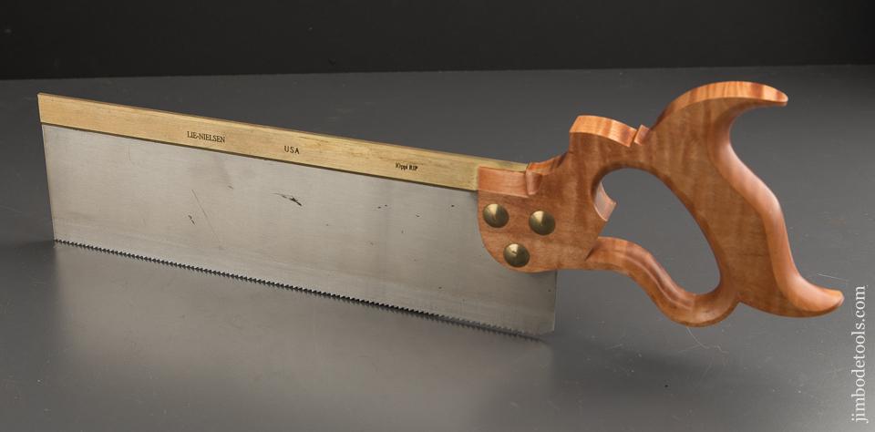 UNUSED! 10 point 12 inch Rip LIE-NIELSEN Tenon Saw in Original Box - 89376