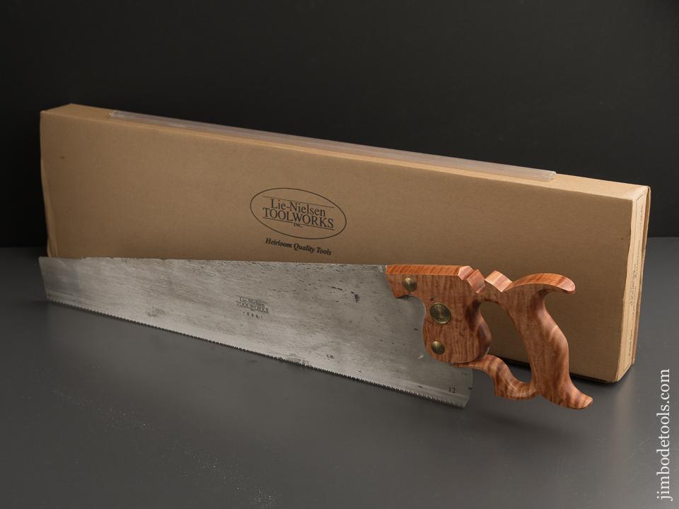 12 point 20 inch Crosscut LIE-NIELSEN Hand Saw in Original Box - 89386