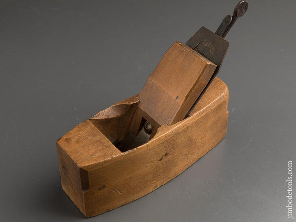 C. NURSE & CO Patented? Adjustable Coffin Smooth Plane circa 1887-1908 RARE - 89390