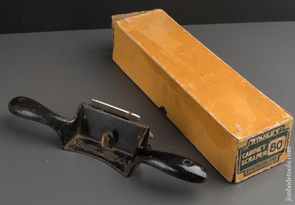 STANLEY No. 80 Cabinet Scraper Plane in Original Box - 89396