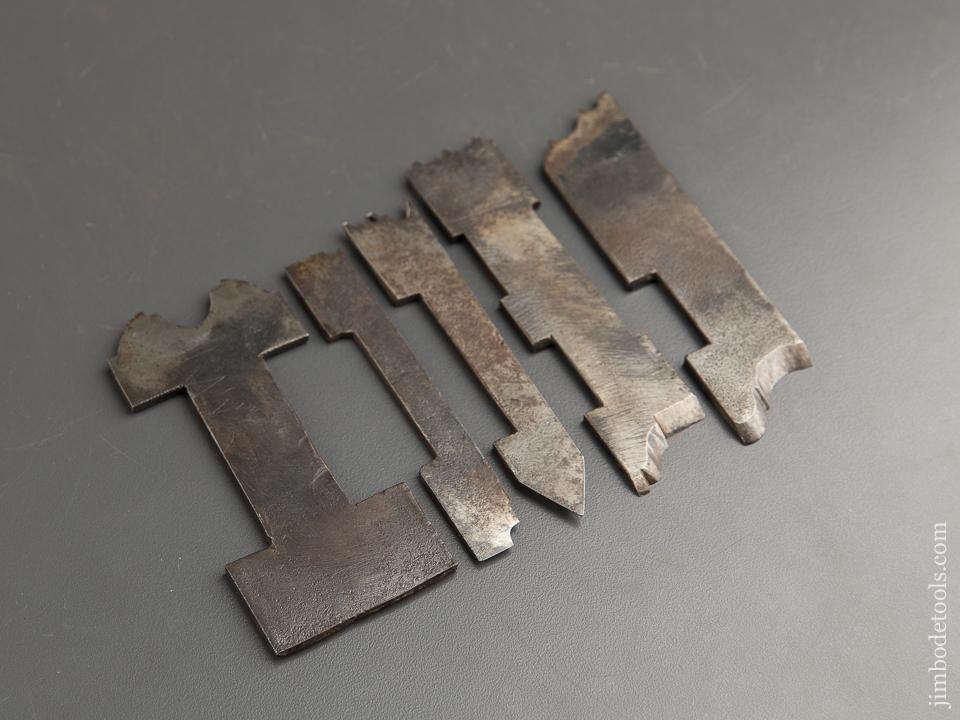 Set of Five Double Ended Cutters by WALKER? - 89405