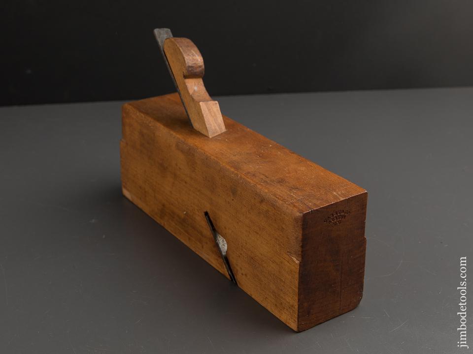 Crisp 2 1/8 inch Skewed Rabbet Plane by CASEY & CO AUBURN, NY circa 1830s-50s FINE - 89433