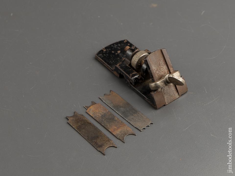STANLEY No. 72 1/2 Chamfer Plane Bead Attachment with Three Cutters - 89451