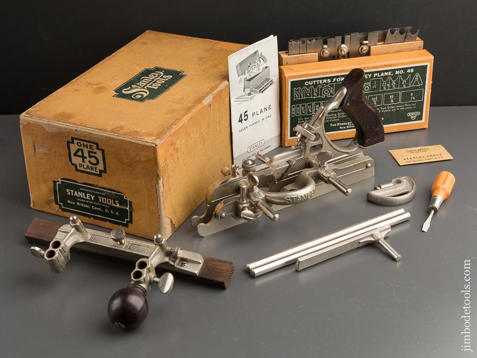 One of the Finest STANLEY No. 45 Combination Planes We Have Had in a Long Time! - 89459