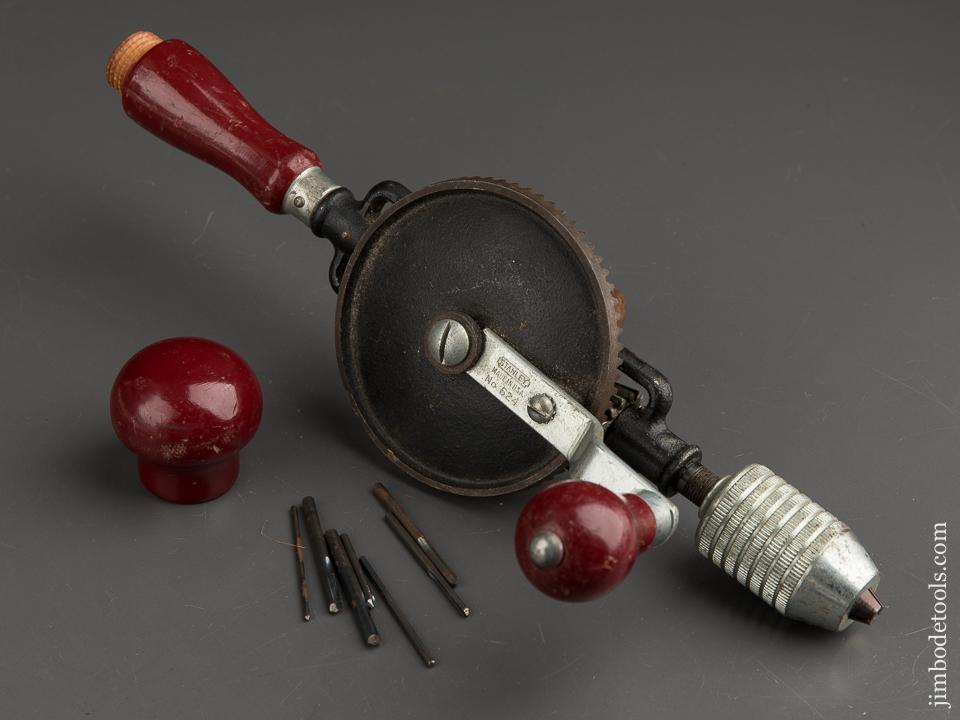 STANLEY No. 624 Egg Beater Hand Drill with Eight Bits - 89464