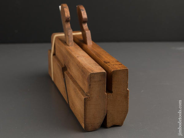 Pair of No. 5 Hollow & Round Molding Planes by OHIO TOOL CO circa 1851-1913 MINT - 89476