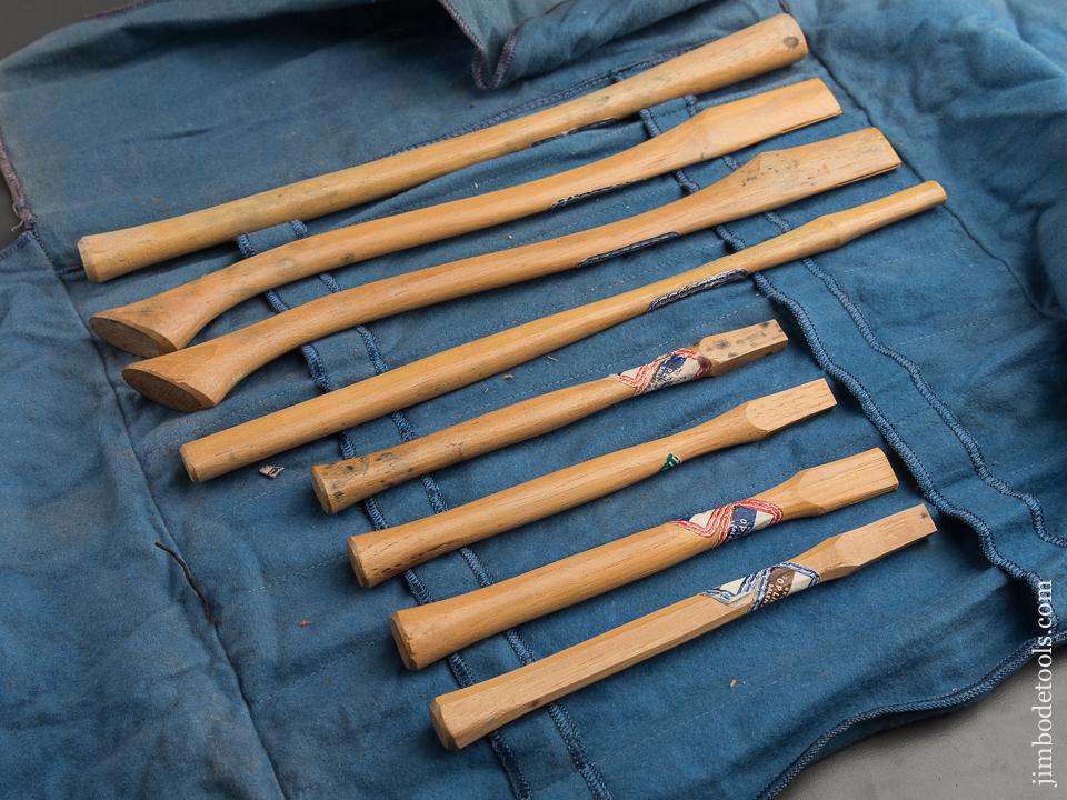 Salesman's Sample Set of Axe & Hammer Handles FANTASTIC - 89480