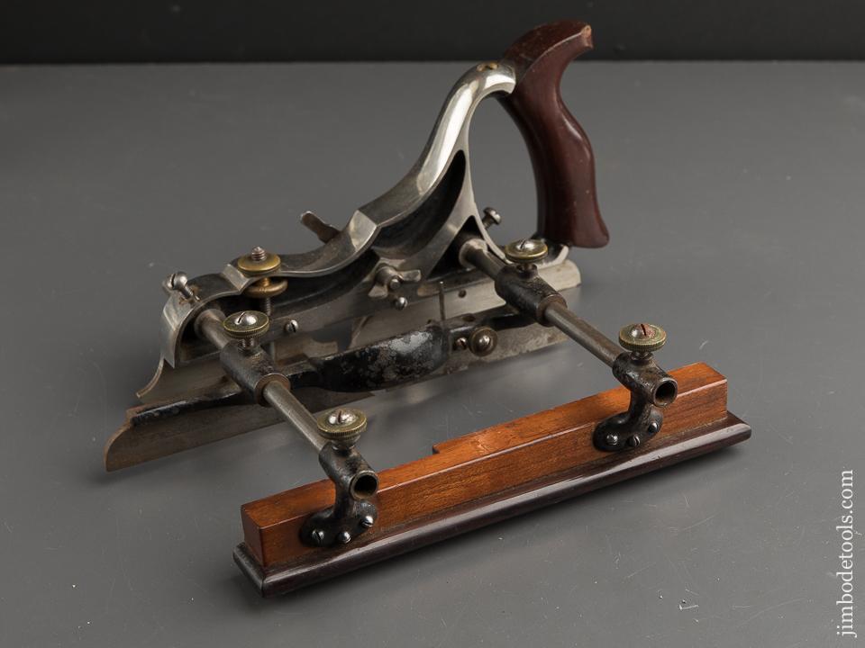 Stunning Early Model SIEGLEY Plow Plane with 16 Cutters - 89491