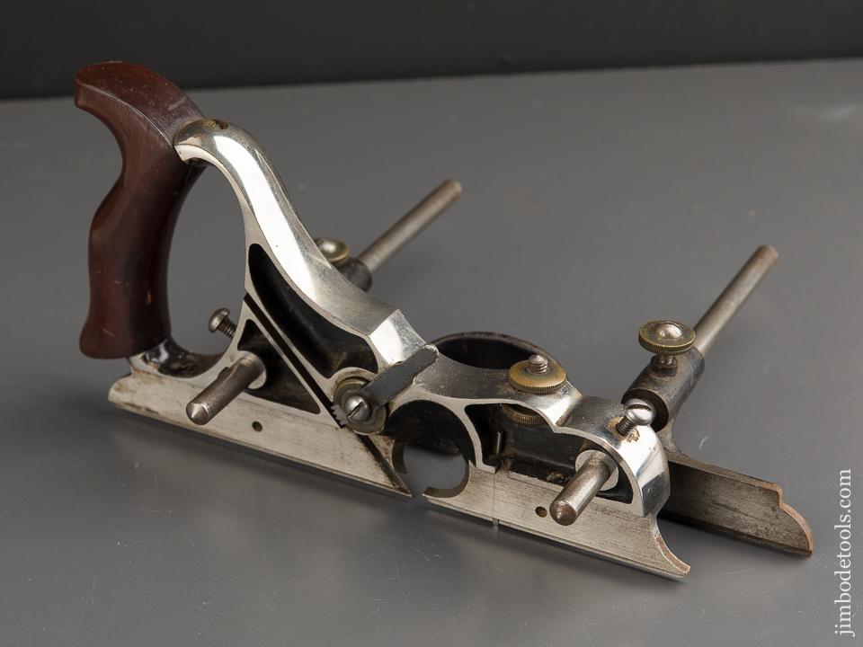 Stunning Early Model SIEGLEY Plow Plane with 16 Cutters - 89491