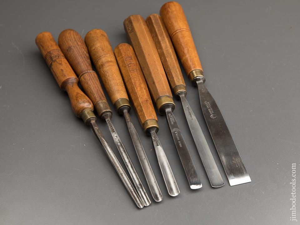 Seven Great Carving Chisels - 89527