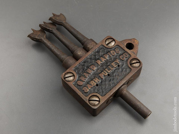 GRAND RAPIDS SASH PULLEY CO Sash Mortise Boring Tool - 89542