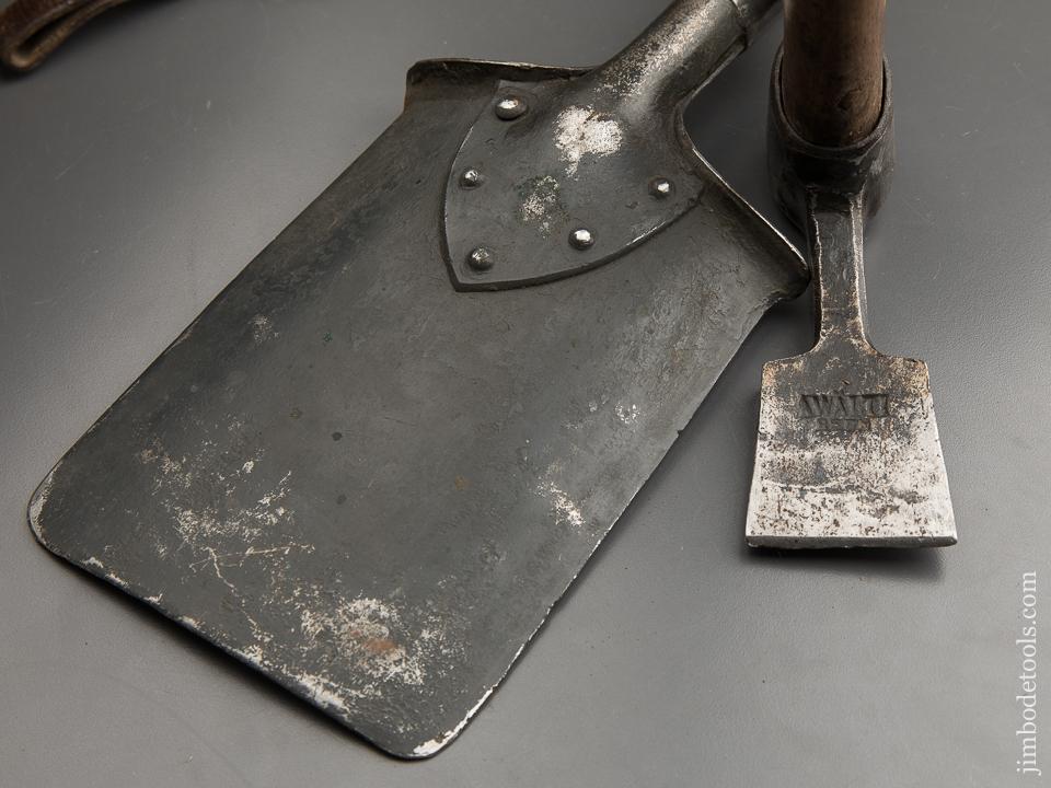 Fabulous World War I Military Pick & Shovel Dated 1915 - 89546