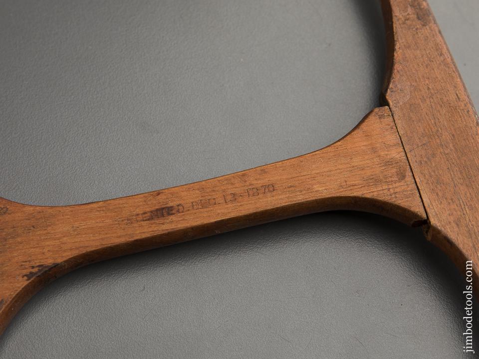 SORRENTO WOOD CARVING CO Patent December 13, 1870 Filet Saw - 89565