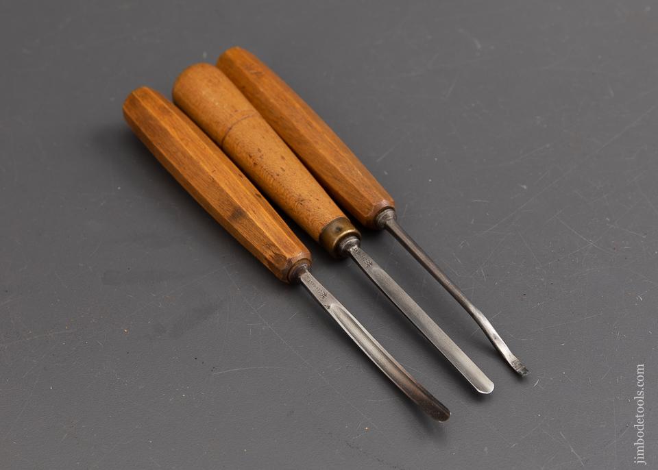 Three FINE Carving Chisels by HENKELS - 89566
