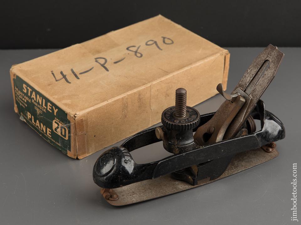 STANLEY No. 20 Circular Plane FINE in Original Box - 89576
