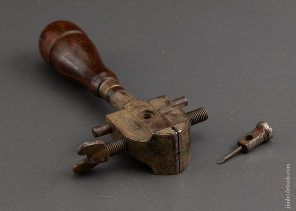 MILLERS FALLS Rosewood Handled Hand Vise - 89579