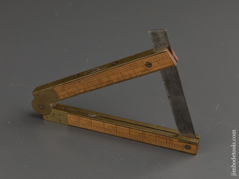 STEPHENS & CO No. 36 Patented January 12, 1858 Rule & Bevel - 89605
