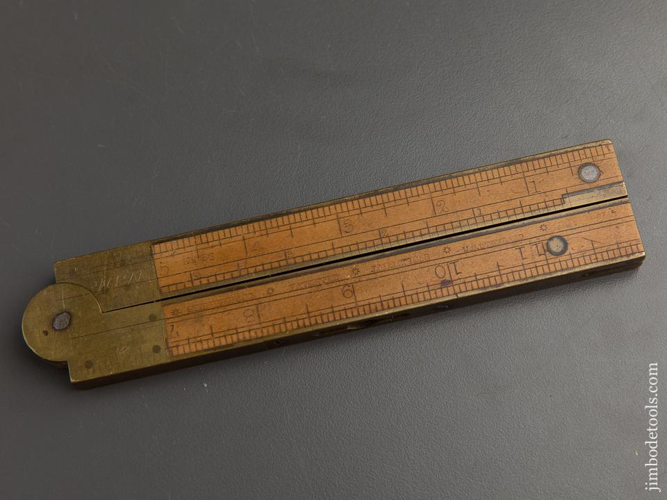 STEPHENS & CO No. 36 Patented January 12, 1858 Rule & Bevel - 89605