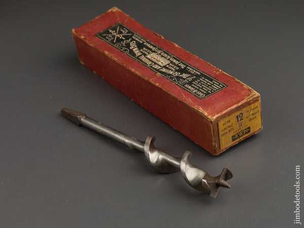 1 1/4 inch IRWIN No. 20 Electric Drill Bit in Original Box - 89610