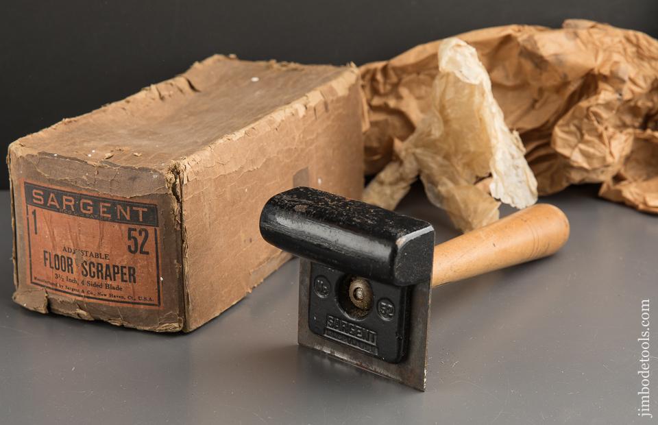 SARGENT No. 52 Adjustable Floor Scraper Plane in Original Box - 89611