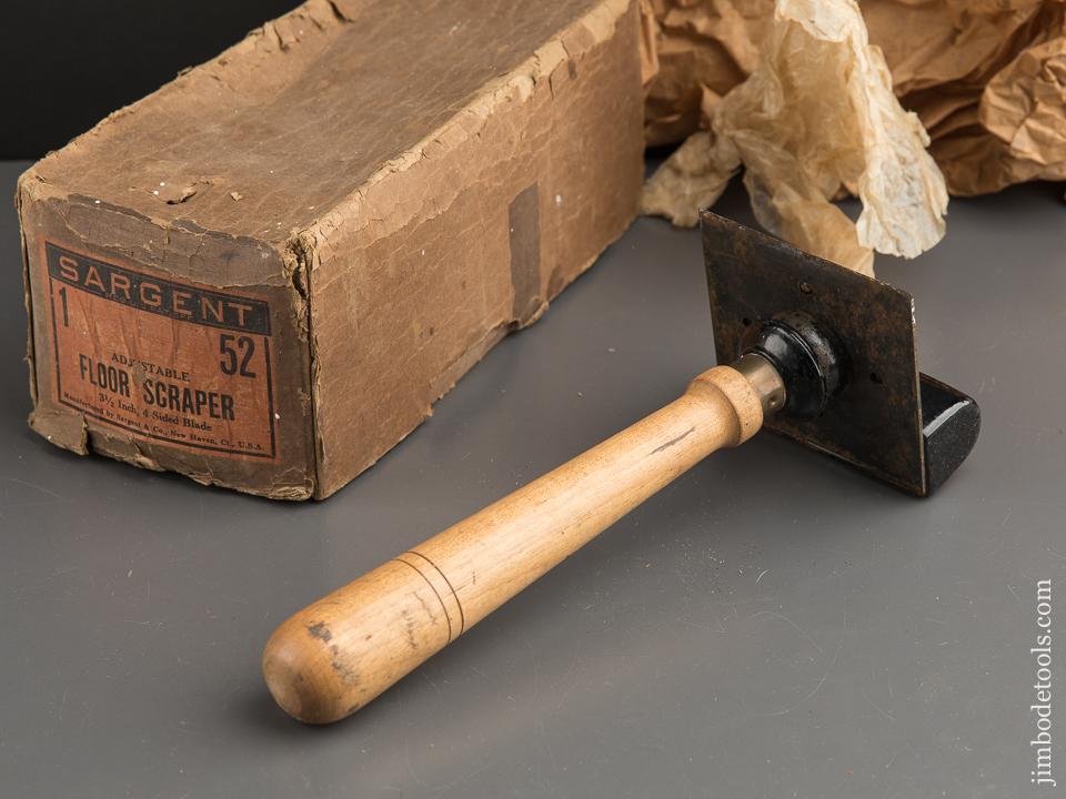 SARGENT No. 52 Adjustable Floor Scraper Plane in Original Box - 89611