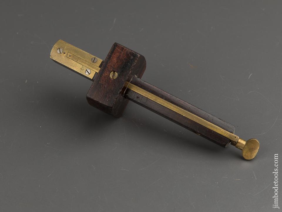 7 1/2 inch Rosewood & Brass Mortise Gauge - 89676