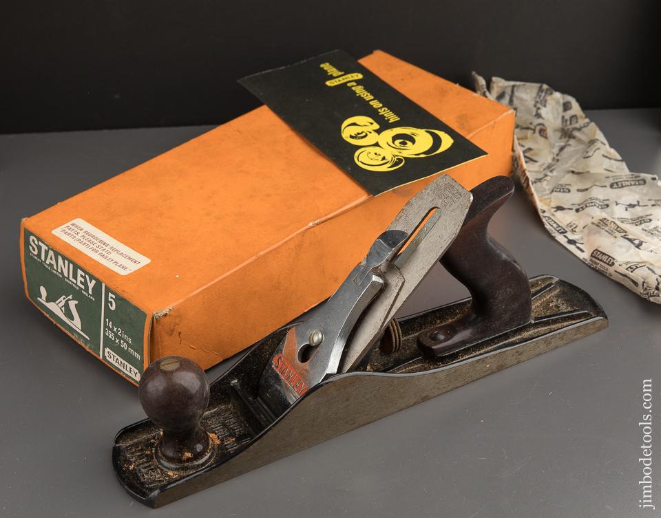 STANLEY No. 5 Jack Plane USED ONCE! in Original Box - 89618