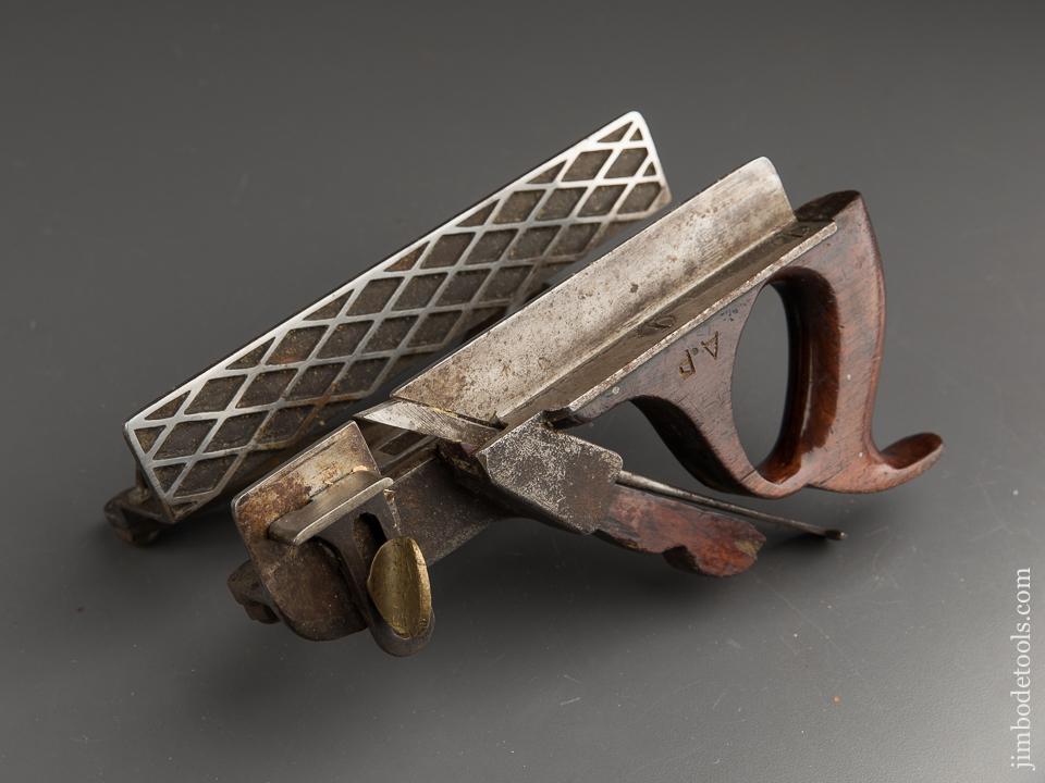MORRIS Patent March 21, 1871 Scissor Arm Plow Plane Type One - 89640