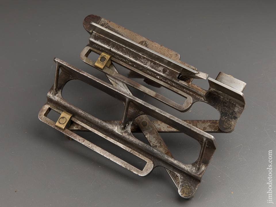 MORRIS Patent March 21, 1871 Scissor Arm Plow Plane Type One - 89640