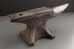 Clean, Flat 64 pound Anvil by SISCO SWEDEN with Great Ring