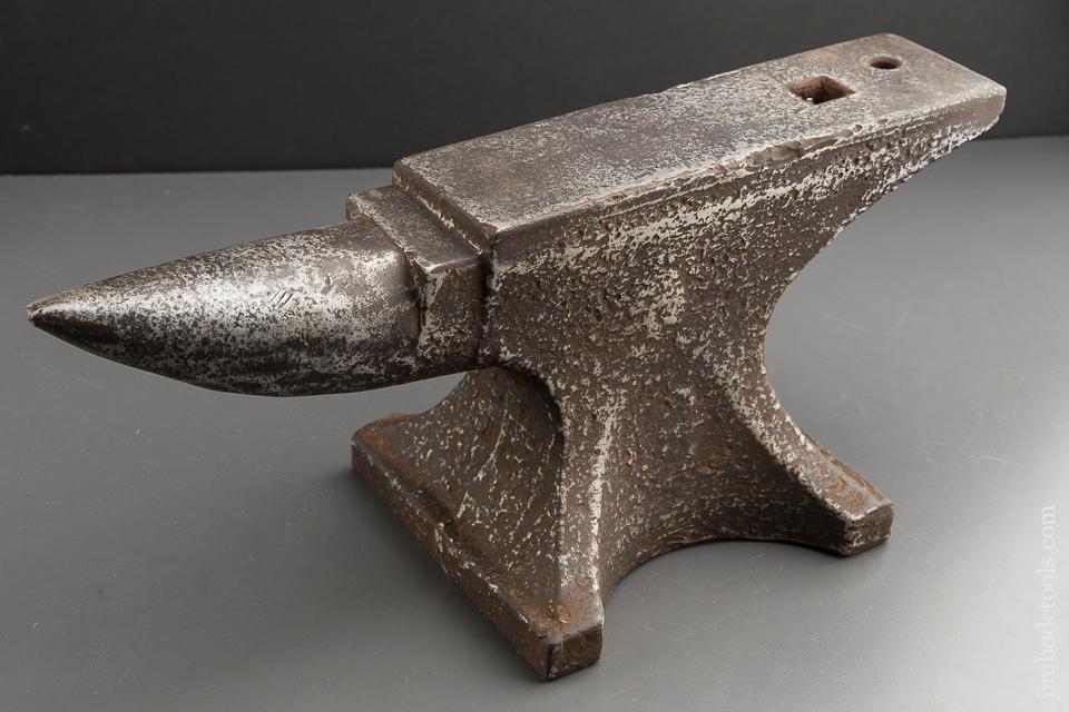 Clean, Flat 64 pound Anvil by SISCO SWEDEN with Great Ring & Rebound! - 89641