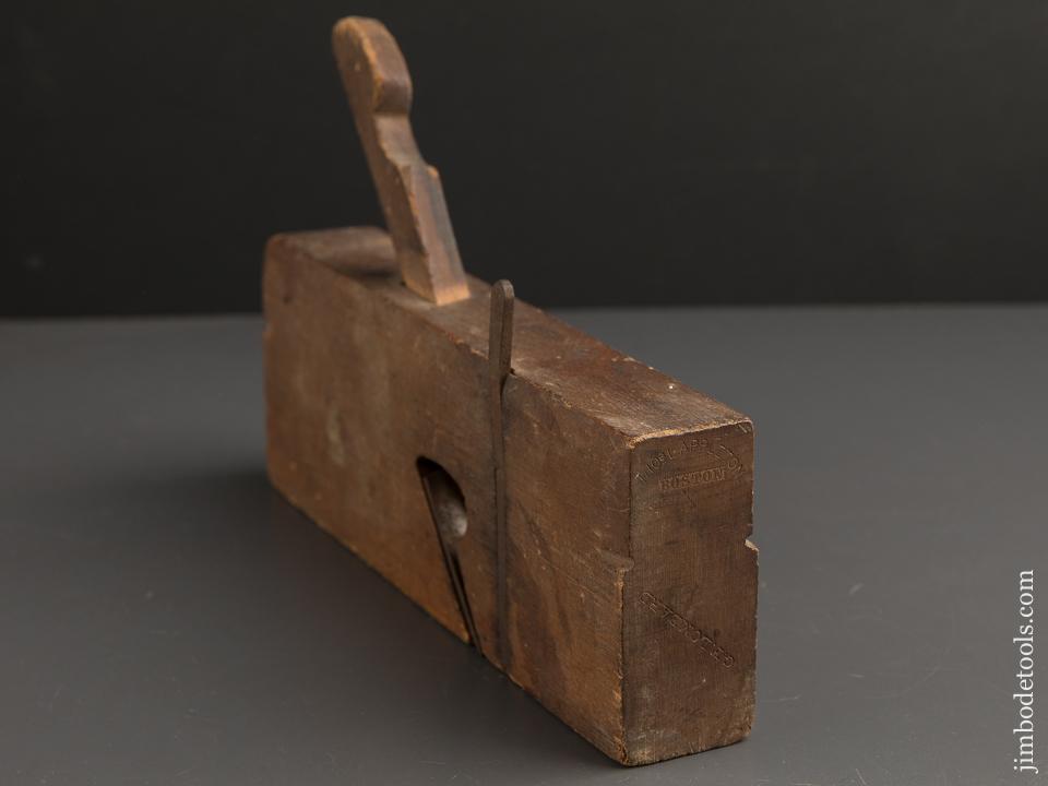 1 1/2 inch Skew Rabbet Plane with Nicker by THOS. L. APPLETON BOSTON circa 1868-79 - 89653