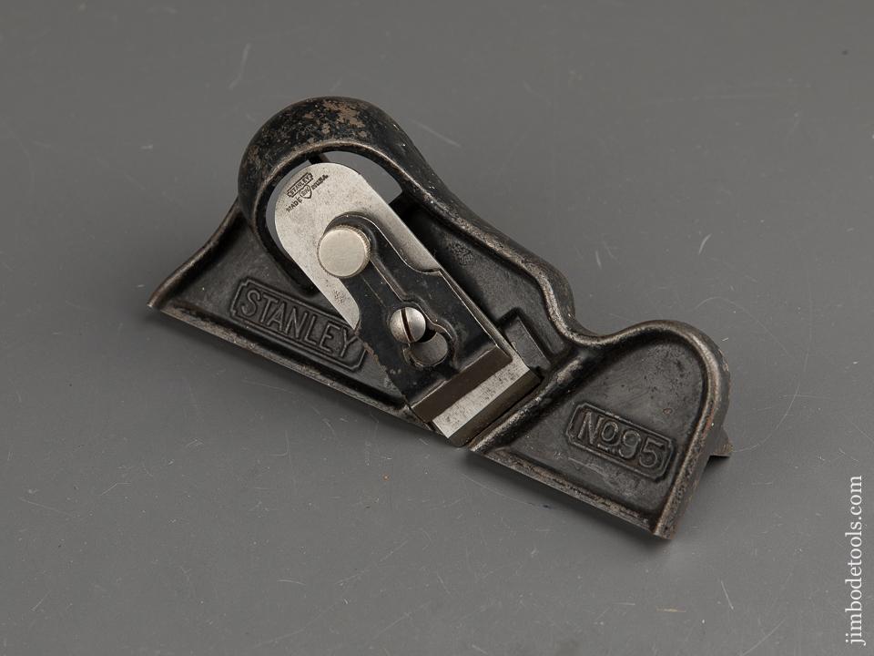 BODMER Patent May 14, 1912 STANLEY No. 95 Edge Trimming Block Plane SWEETHEART - 89672