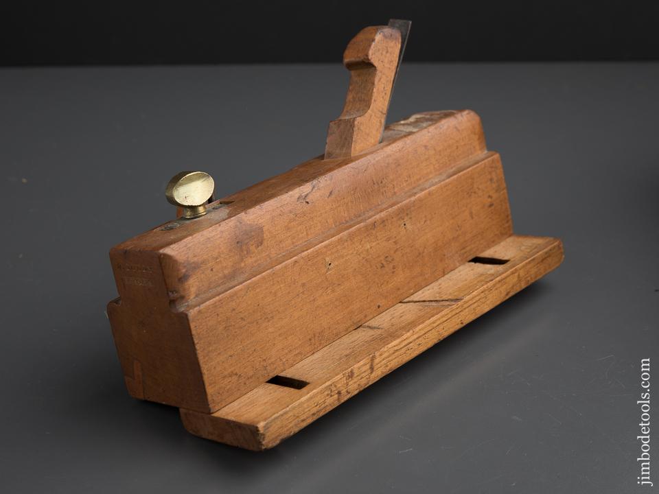W. CUDDY N. YORK Moving Filletster Plane circa 1841-54 EXTRA FINE - 89679