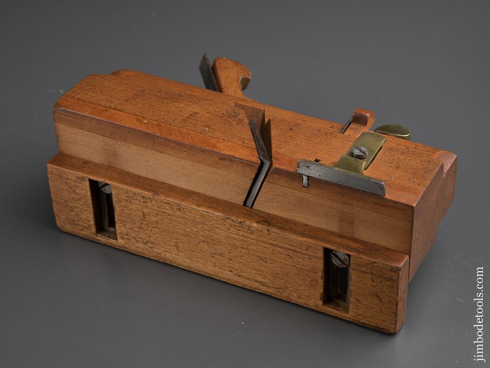 W. CUDDY N. YORK Moving Filletster Plane circa 1841-54 EXTRA FINE - 89679
