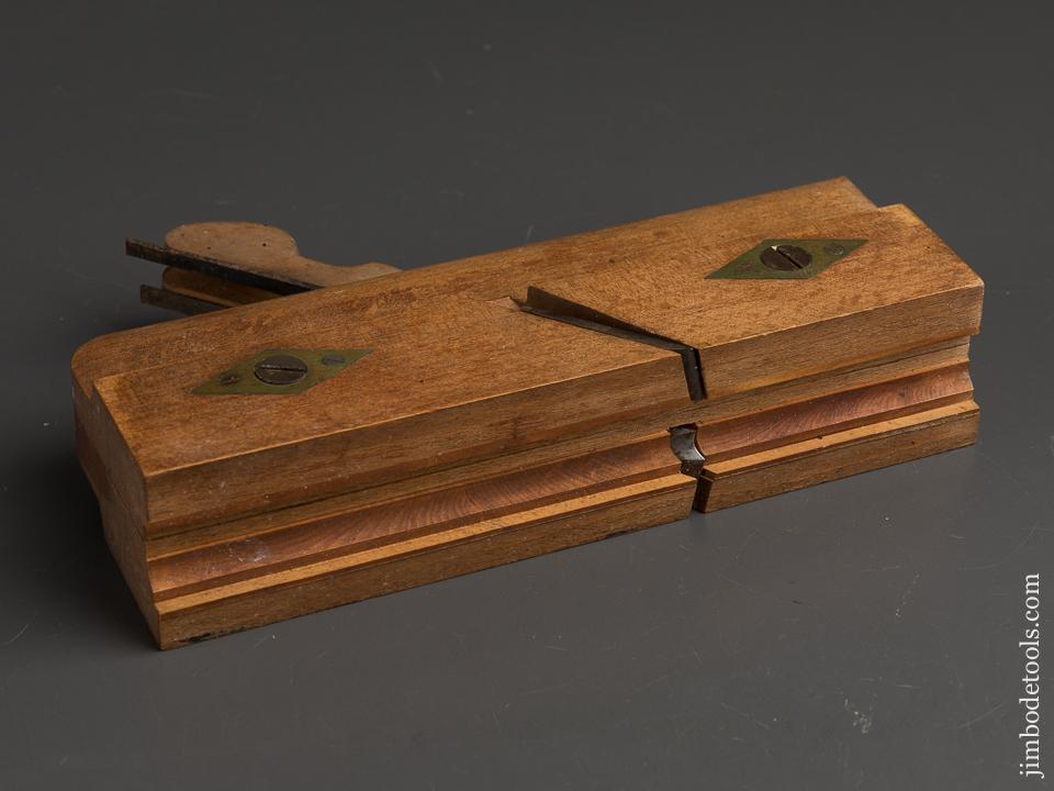 Near Mint B.F. BERRY Double Sash Molding Plane circa 1850 A Mark Watertown - 89681
