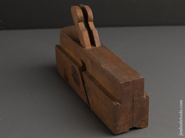 GREENFIELD TOOL CO Double Iron Sash Plane circa 1851-83 GOOD+ - 89688