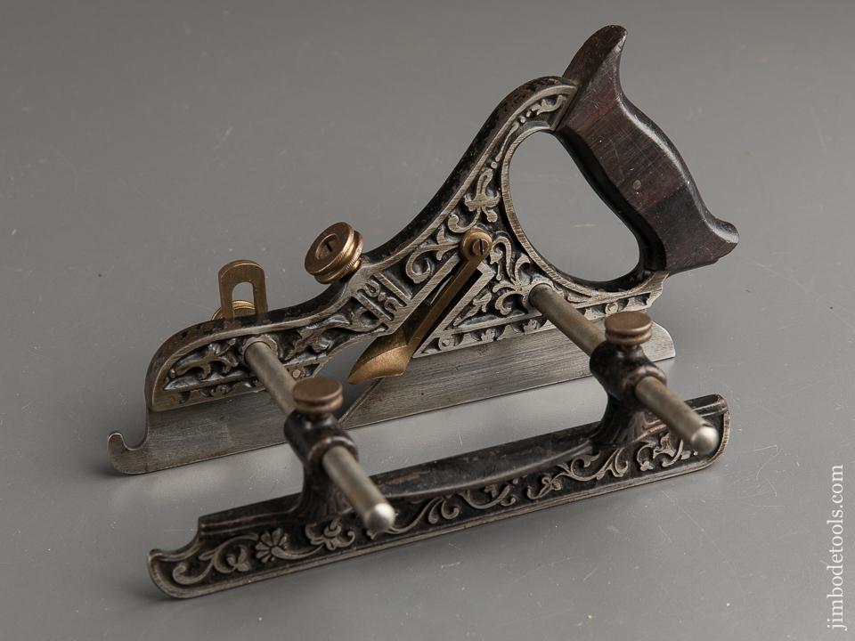 Fine! MILLERS Patent STANLEY No. 43 Ornate Plow Plane - 89691